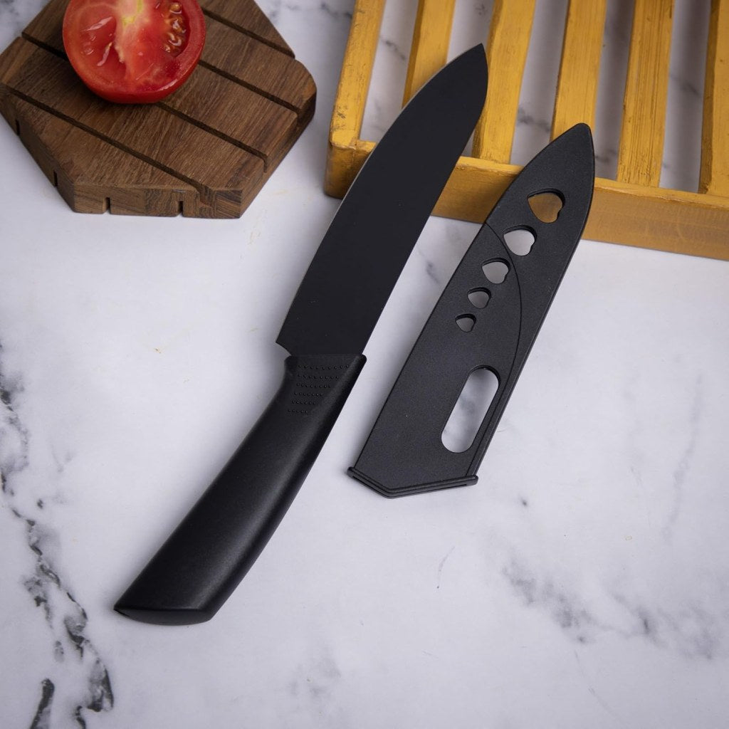 Pack of 3 Pieces Chef Knife Set Meat Knife with Sharp Blade with Ergonomic Handle for Home Kitchen and Restaurant