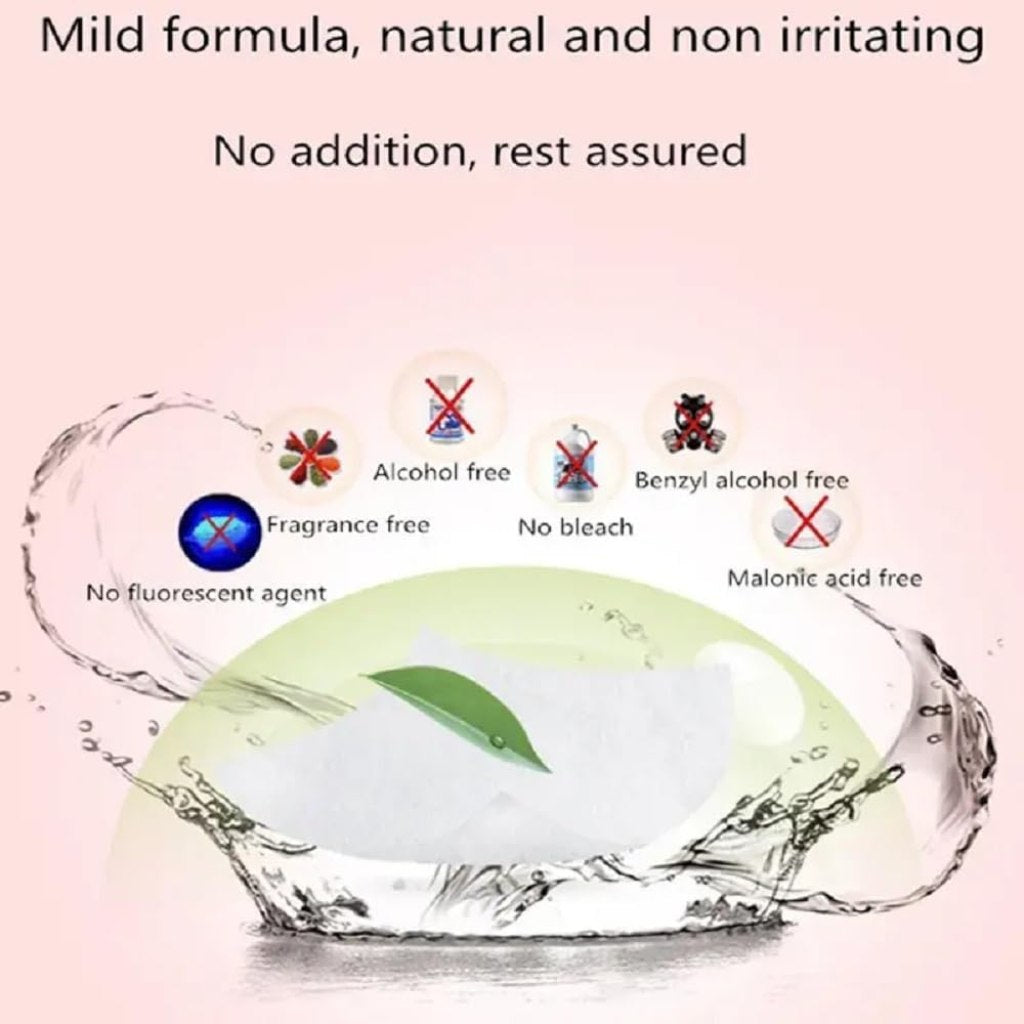 Portable Disposable Pocket Water Wipes for Baby Skin Care