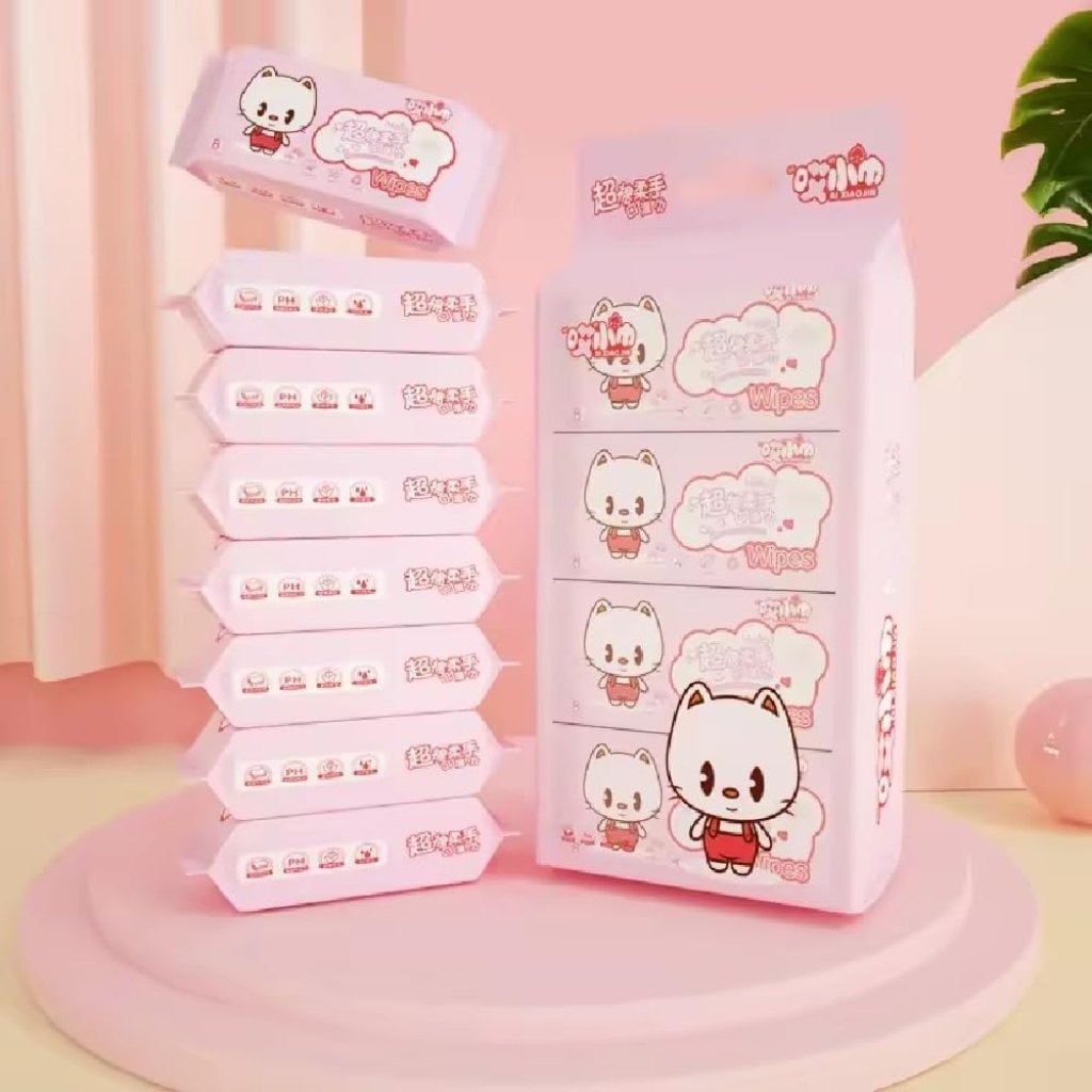 Portable Disposable Pocket Water Wipes for Baby Skin Care